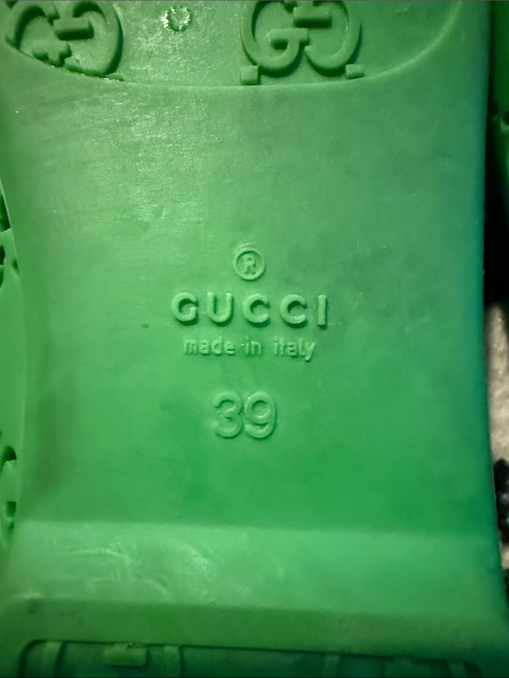 Gucci Authentic Green Ballet Flats - Picture 3 of 8